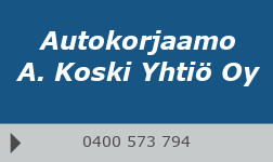 A. Koski Yhtiö Oy logo
